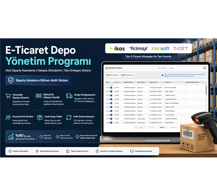 E-Ticaret Depo Yönetim Sistemi