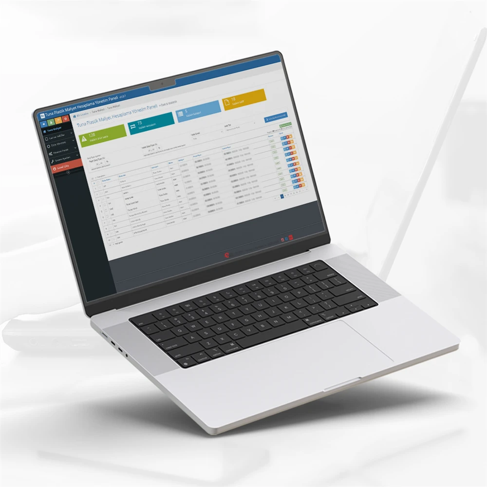 Programa de Cálculo de Custos - Tuna Plastik