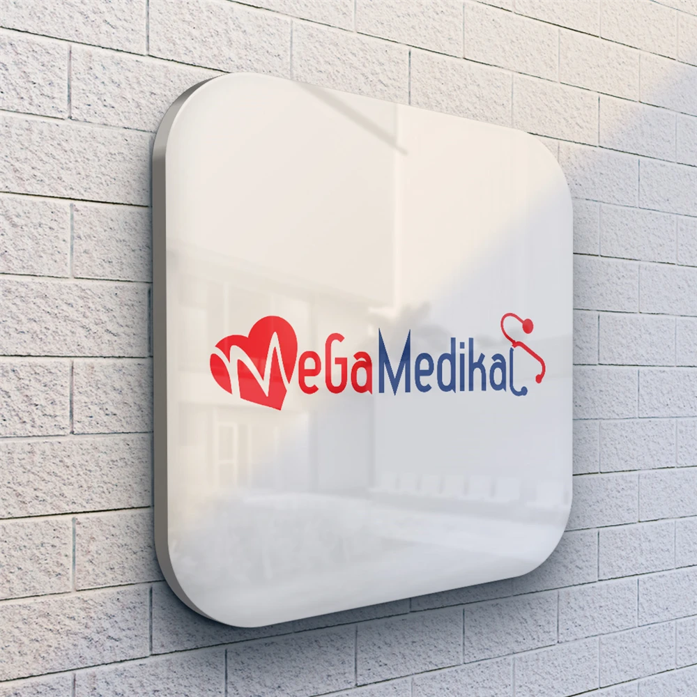 Mega Medikal Logo design