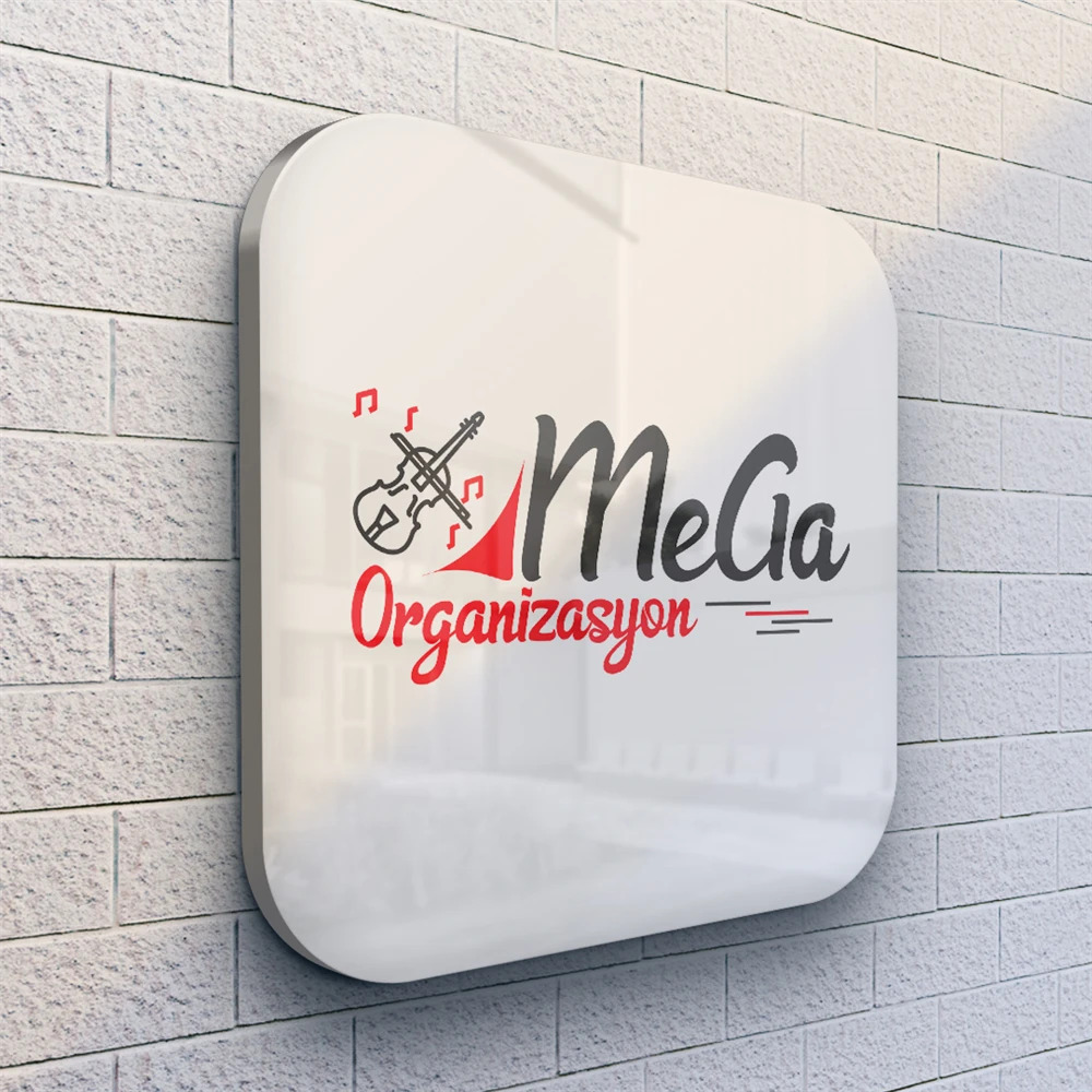 Mega Organizasyon Loqo dizaynı